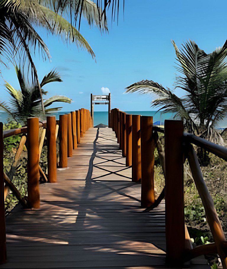 Apartamento de 1 quarto a poucos metros da praia de Ponta de