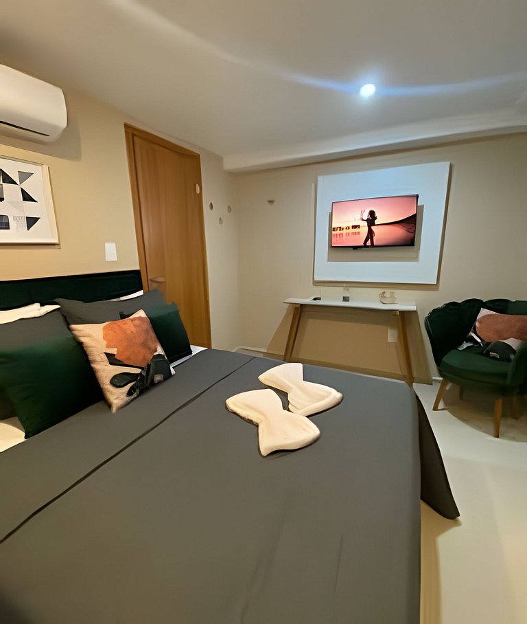 Flat pé na areia do Bessa