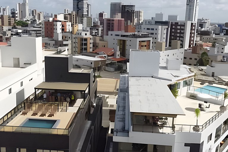 Flat pé na areia do Bessa