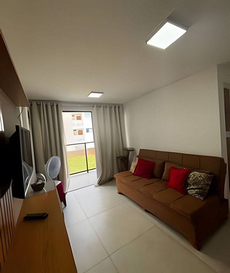 Apartamento aconchegante na Praia de Intermares.