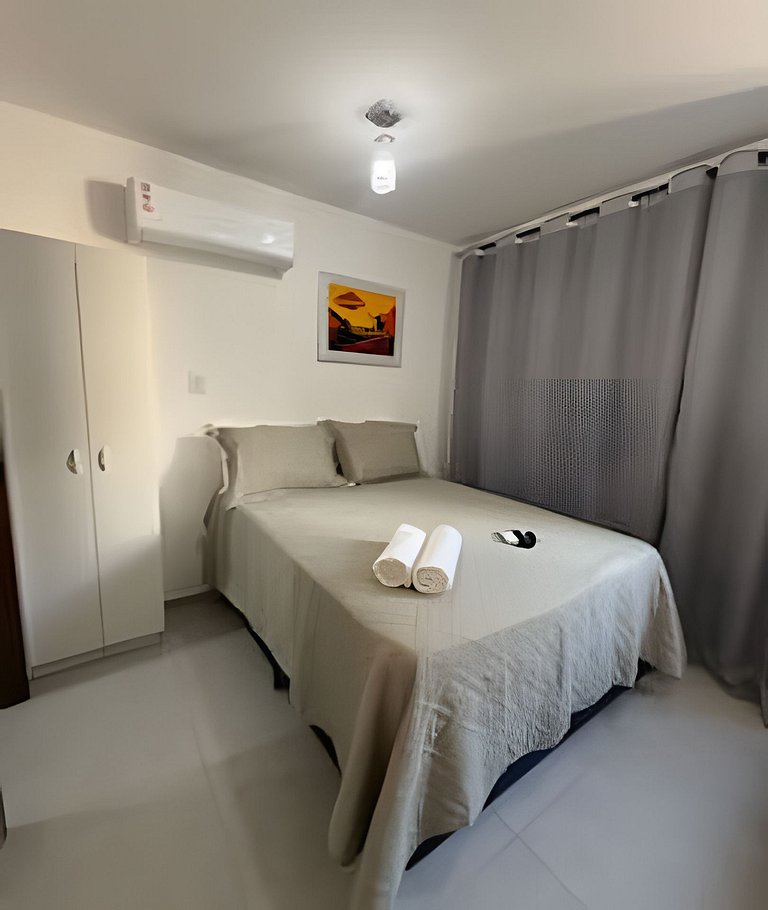 Flat no Sunrise há poucos metros da praia do Bessa