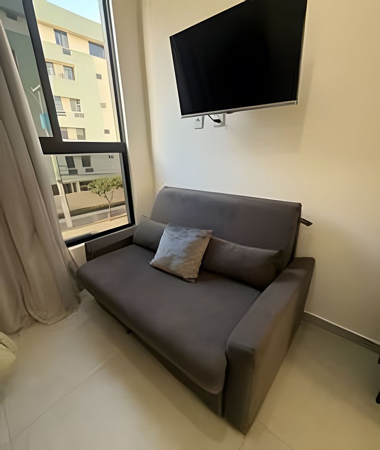 Flat no Sunrise há poucos metros da praia do Bessa