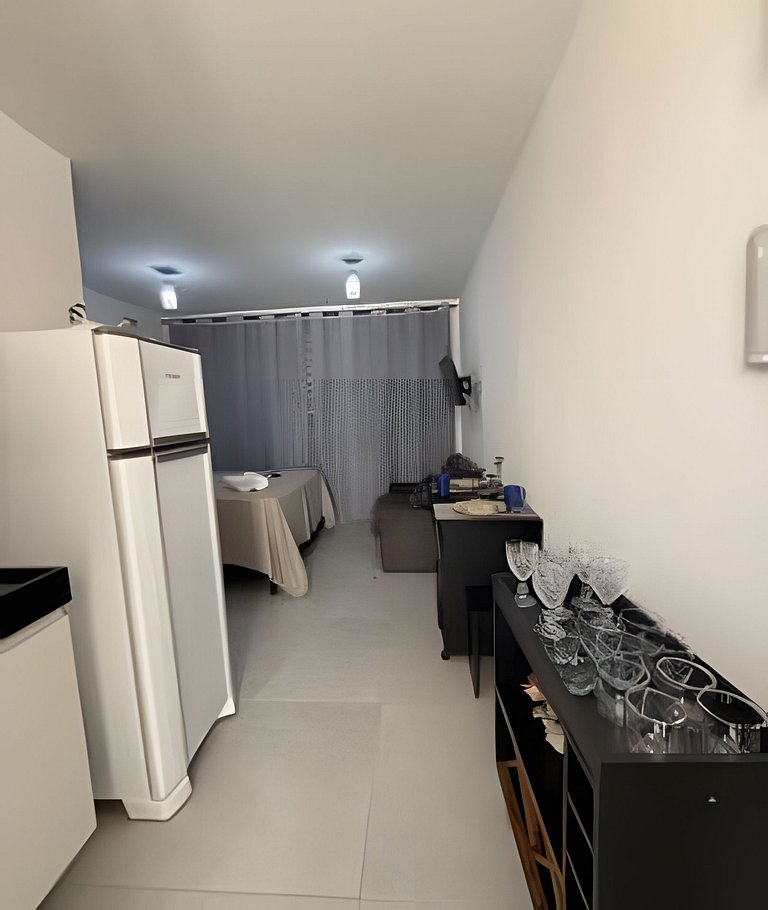 Flat no Sunrise há poucos metros da praia do Bessa