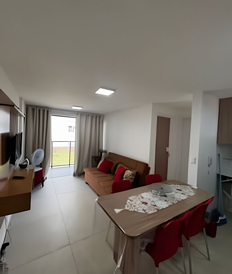 Apartamento aconchegante na Praia de Intermares.