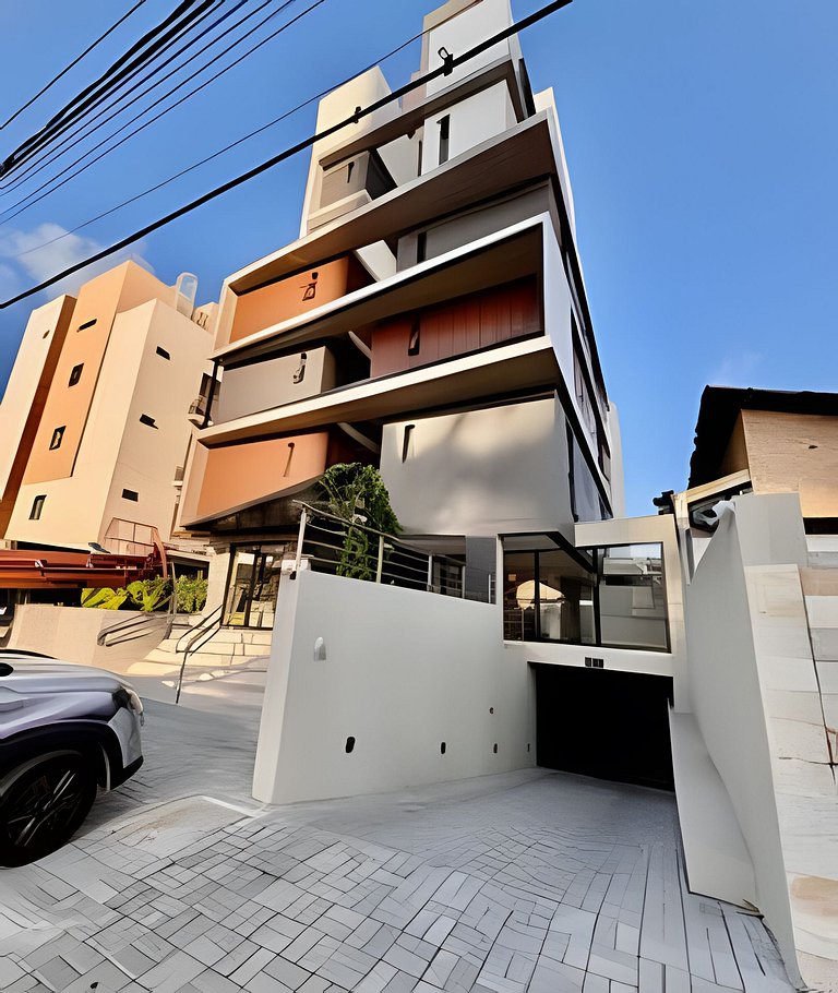 Studio espaçoso e confortável a 100m da praia