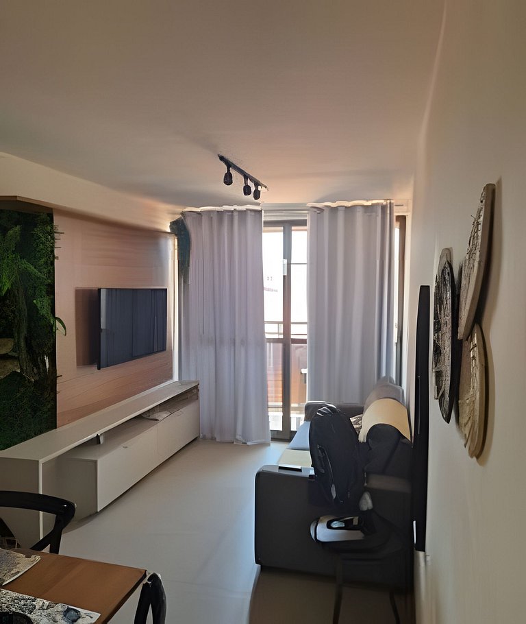 Apt no melhor do Bessa há poucos metros da praia.