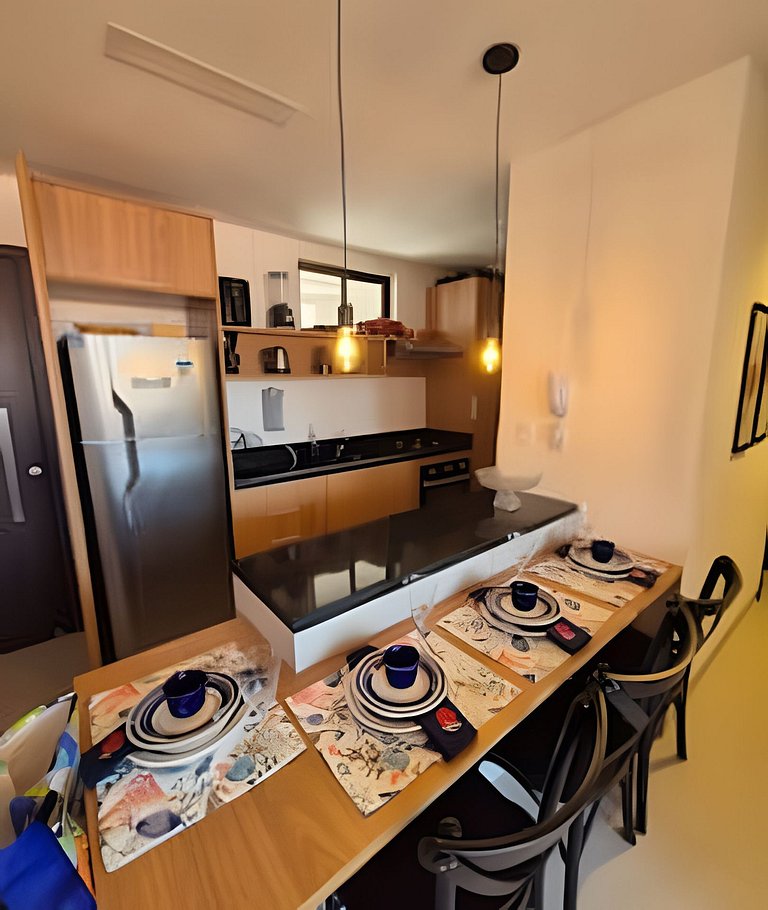 Apt no melhor do Bessa há poucos metros da praia.