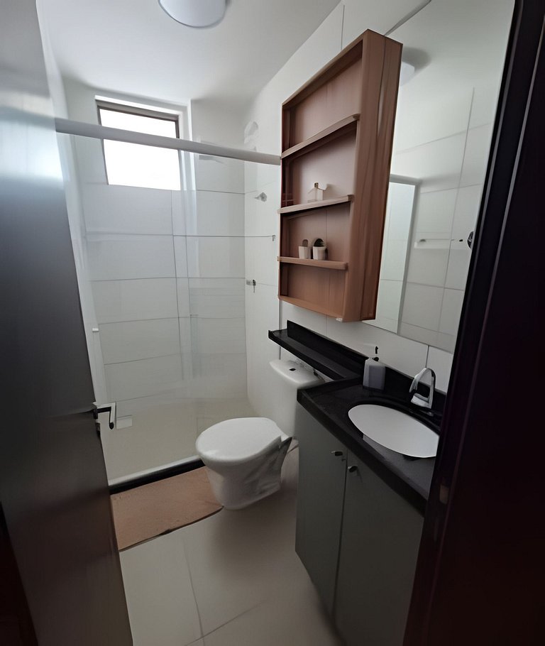 Apt no melhor do Bessa há poucos metros da praia.