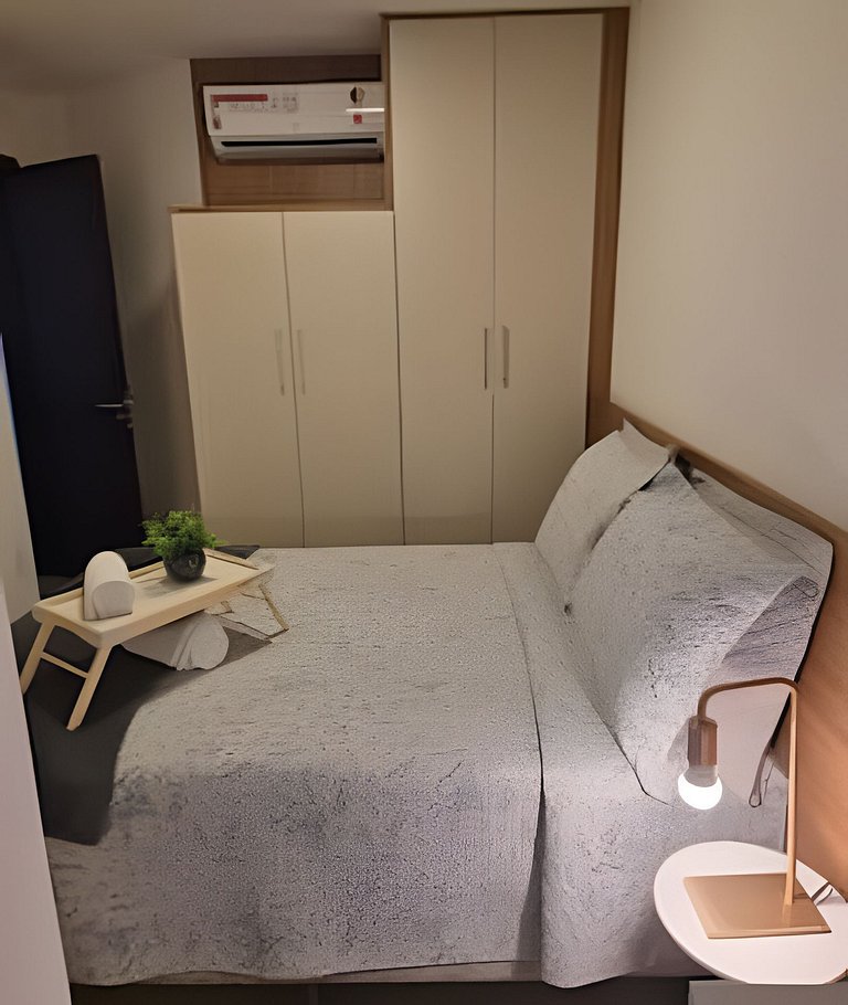 Apt no melhor do Bessa há poucos metros da praia.